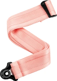 D'Addario Auto Lock Nylon Guitar Strap New Rose