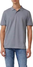 s.Oliver Baumwollpiqué Poloshirt kurzarm mid grey (Herren) (2138262-9500)