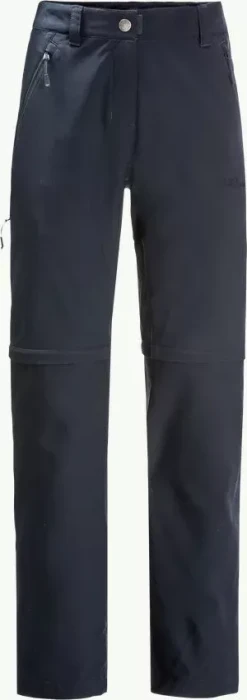 Jack Wolfskin Activate Track Zip Off Zip-Off Hose lang night blue (Damen)