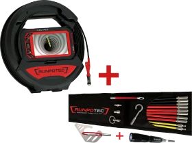 Runpotec RC3 Akku-/Elektro-Inspektionskamera inkl. Akku 3.0Ah + Zubehör