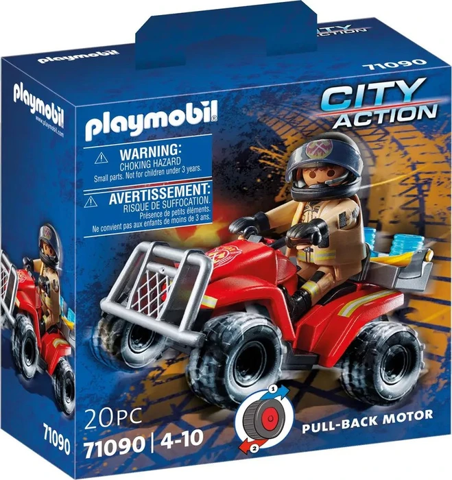 playmobil City Action Feuerwehr-Speed Quad
