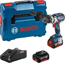 Bosch Professional GSB 18V-110 C Akku-Schlagbohrschrauber inkl. L-Boxx + 2 Akkus 5.0Ah