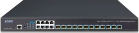 Planet XGS-6350 Rackmount 10G Managed Switch, 12x SFP+, 8x RJ-45 (XGS-6350-12X8TR)