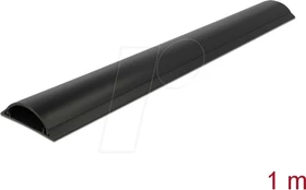 DeLOCK Kabelkanal selbstklebend, 70x20mm, 1m, schwarz
