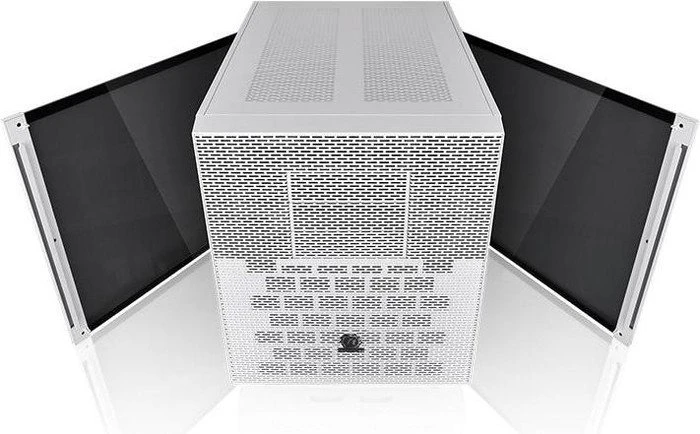 Thermaltake Core X5 Tempered Glass Snow Edition weiß, Glasfenster
