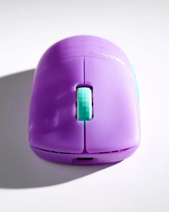 Keychron G6 HE 8K UltraLight Wireless Mouse, Frosted Lavender, USB/Bluetooth