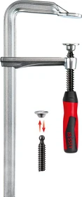 Bessey GZ40-12-2K Ganzstahl-Schraubzwinge, 400/120mm