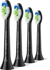 Philips HX6064/88 Sonicare W2 Optimal White Ersatzbürste schwarz,     4 Stück