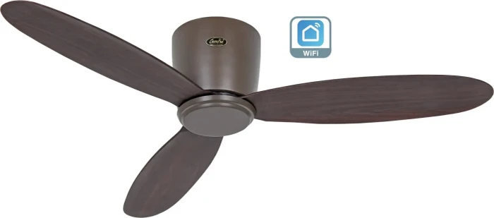 CasaFan Eco Plano II 112 BZ-NB WiFi Deckenventilator nuss/bronze