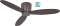 CasaFan Eco Plano II 112 BZ-NB WiFi Deckenventilator nuss/bronze Vorschaubild