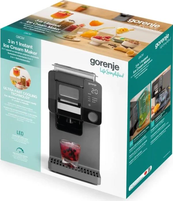 Gorenje GIICM 3 in 1 Slushi-Maker Eismaschine