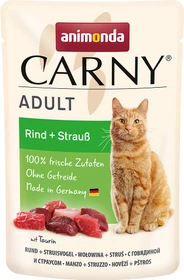 animonda Carny Adult Rind und Strauß, 2.04kg (24x 85g)