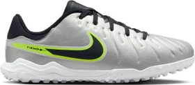 Nike Tiempo Legend 10 Academy TF metallic silver/volt/black (Junior)