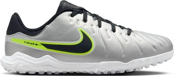 Nike Tiempo Legend 10 Academy TF metallic silver/volt/black (Junior)