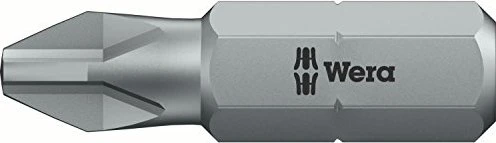 Wera 851/1 Z SB Kreuzschlitz Bit 1/4", PH1x25mm, 2 Stück