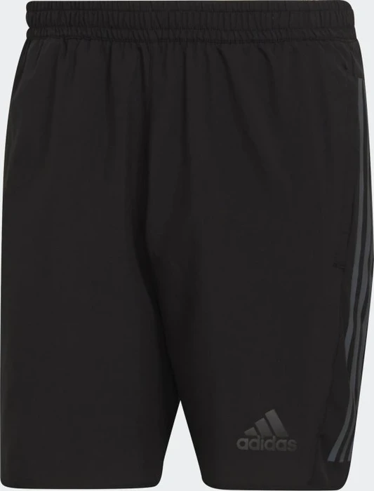 adidas Run Icon Full Reflective 3-Streifen Shorts Laufhose kurz schwarz (Herren)