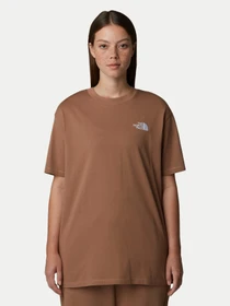 The North Face Simple Dome Oversize T-Shirt kurzarm latte (Damen)
