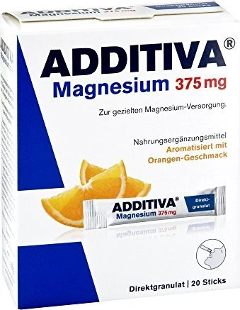 Additiva Magnesium 375mg Direktgranulat Sticks