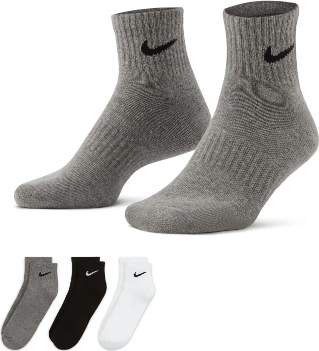 Nike Everyday Cushioned Ankle Socken, 3 Paare