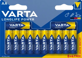 Varta Longlife Power Mignon AA, 12er-Pack