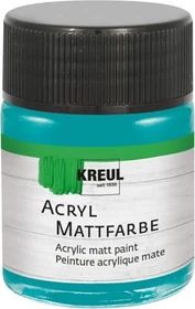 Kreul Acryl Mattfarbe, türkis, 50ml