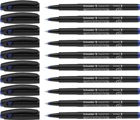 Schneider Topball 845 Tintenroller (Mine) schwarz/blau, 10er-Pack
