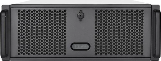 SilverStone RM400, Rackmount Storage, schwarz/grau, 4HE, ATX