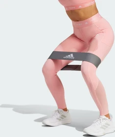 adidas TECHFIT Stash Pocket Full-Length Hose lang semi pink spark (Damen)