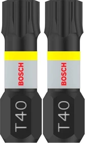 Bosch Professional Impact Torx Bit 1/4", T40x25mm, 2 Stück