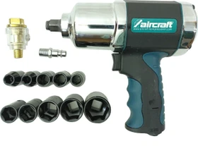 Aircraft ISS 1/2" Komposit Druckluft-Schlagschrauber inkl. Zubehör