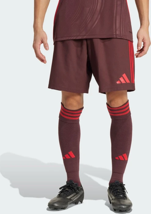 adidas Tiro 25 Competition Match Hose kurz aurora ruby/brown (Herren)