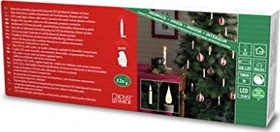 Konstsmide Christbaumkerzen-Set LED 12x warmweiß, 12 Stück