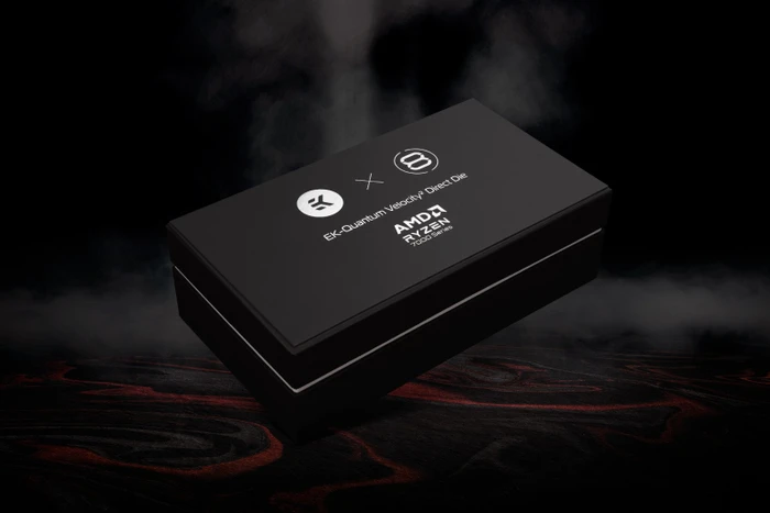 EK Water Blocks Quantum Line EK-Quantum Velocity² Direct Die D-RGB AMD Ryzen Signature Edition, AM5, Nickel Acryl