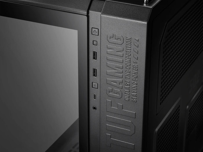 ASUS TUF Gaming GT502 Plus Black, Glasfenster
