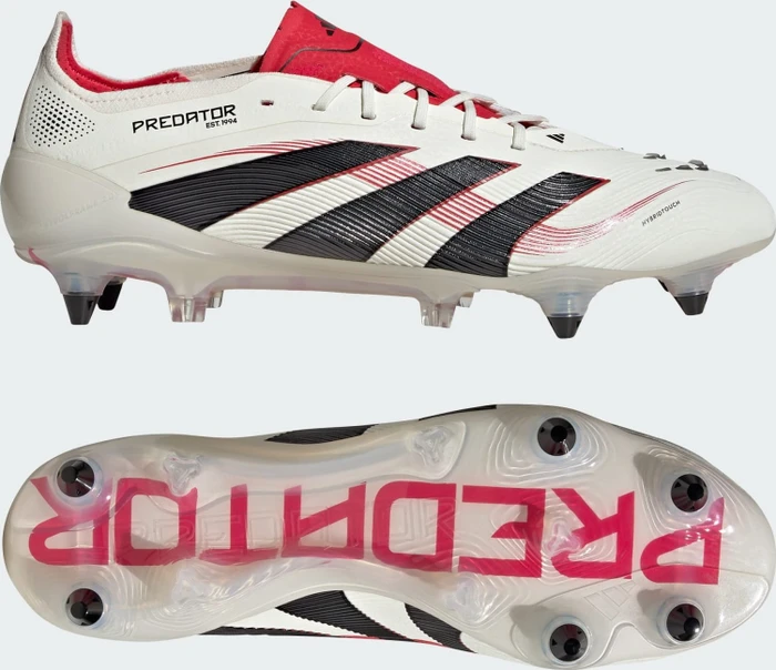 adidas Predator Elite SG off white/core black/pure ruby