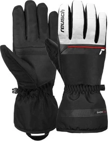 Reusch Snow King Skihandschuhe schwarz/weiß