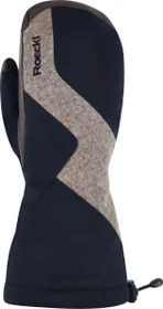 Roeckl Serfaus Mitten Skihandschuhe black/taupe melange