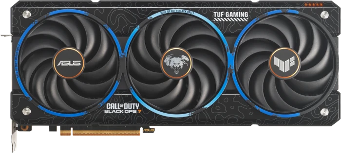 ASUS TUF Gaming Radeon RX 9070 XT COD BO7 Special Edition, TUF-RX9070XT-O16G-COD-BO7, 16GB GDDR6, HDMI, 3x DP