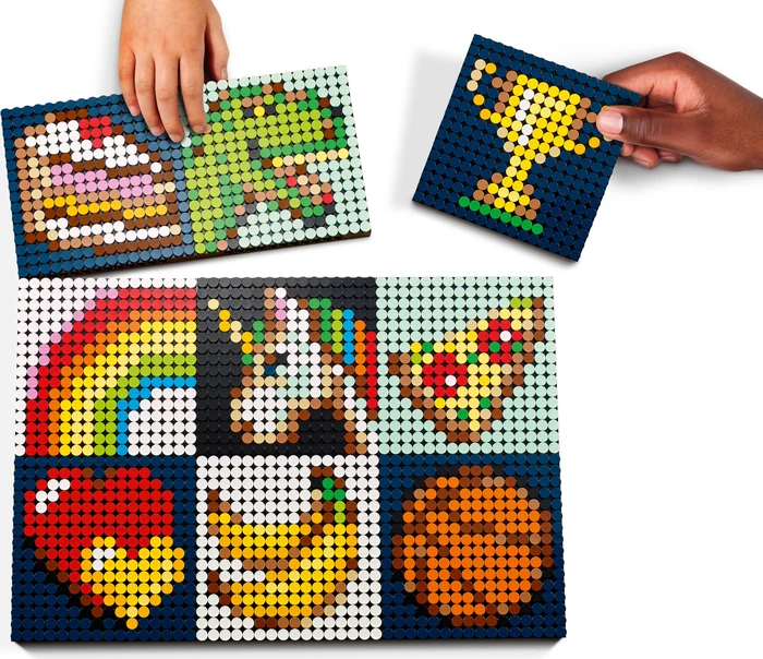 LEGO Art - Gemeinsames Kunstprojekt