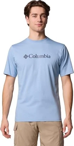 Columbia CSC Basic Logo T-Shirt kurzarm ripple blue/csc branded (Herren)