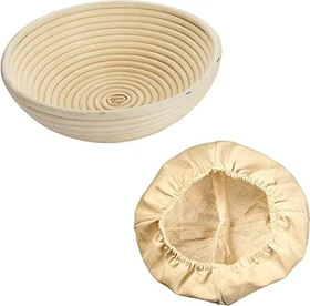 Westmark Gärkörbchen mit Bezug rund 24.5cm