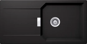 Schock Manhattan D-100L Einbau Becken reversibel nero