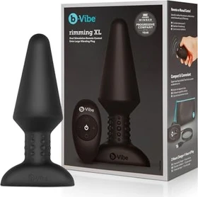 b-Vibe Rimming Plug 2 schwarz