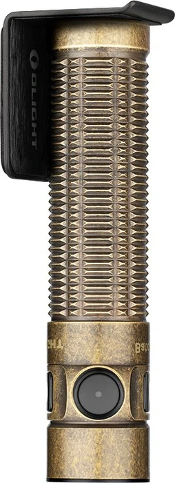 OLight Baton 3 Pro Max Taschenlampe messing stonewash