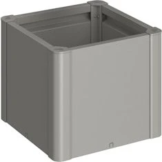 Biohort Pflanzbeet Belvedere 50Mini Hochbeet 53x53cm quarzgrau-metallic