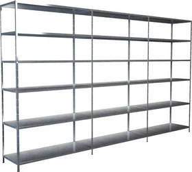Schulte Lagertechnik PowerMAX Schwerlastregal 260x230x50cm verzinkt