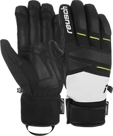 Reusch Thunder R-Tex XT Skihandschuhe glacier grey/black/safe yellow