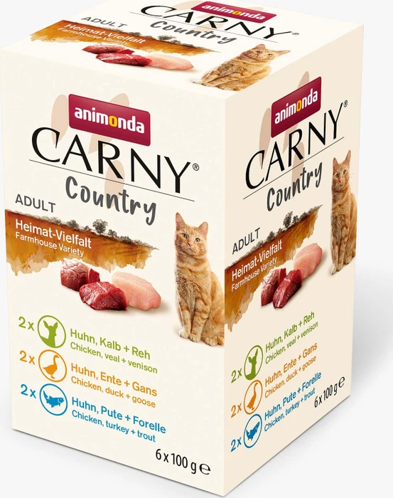 animonda Adult Country Heimat-Vielfalt, 600g (6x 100g)