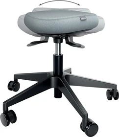 Leitz Ergo Active Bürohocker, grau