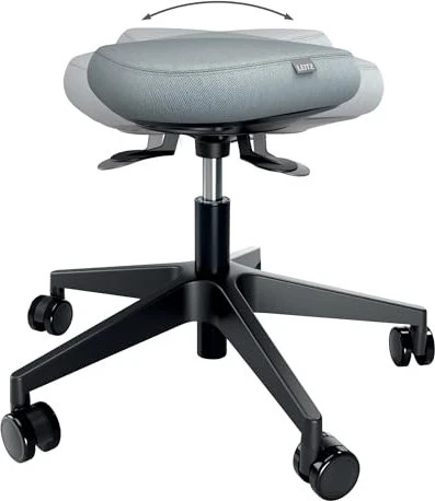 Leitz Ergo Active Bürohocker, grau